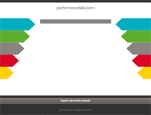 Tablet Screenshot of performacebike.com